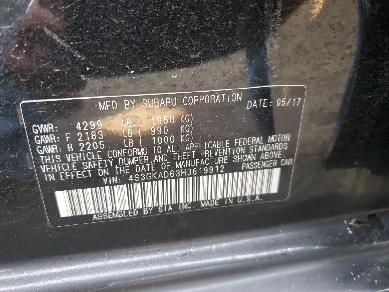 2017 Subaru Impreza - Image 12