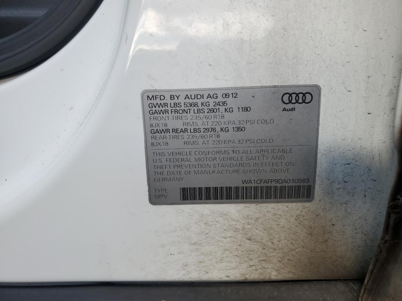 2013 Audi Q5 - Image 13