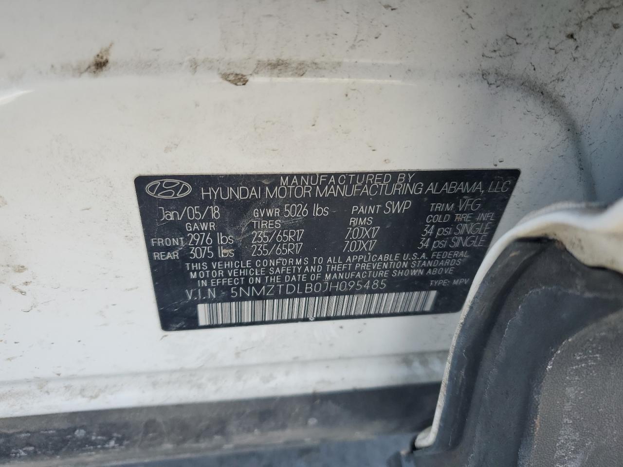 2018 Hyundai Santa Fe - Image 14