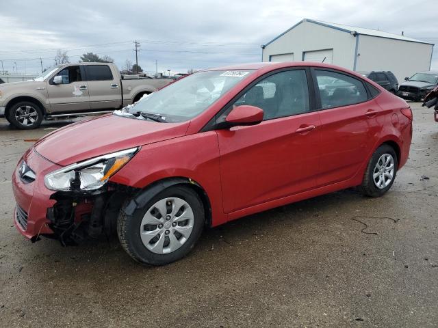  HYUNDAI ACCENT 2017 Красный