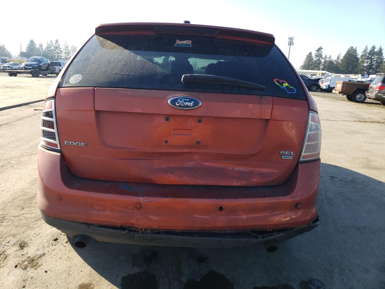 2007 Ford Edge Sel Plus VIN: 2FMDK49C37BA70337 Lot: 39422926