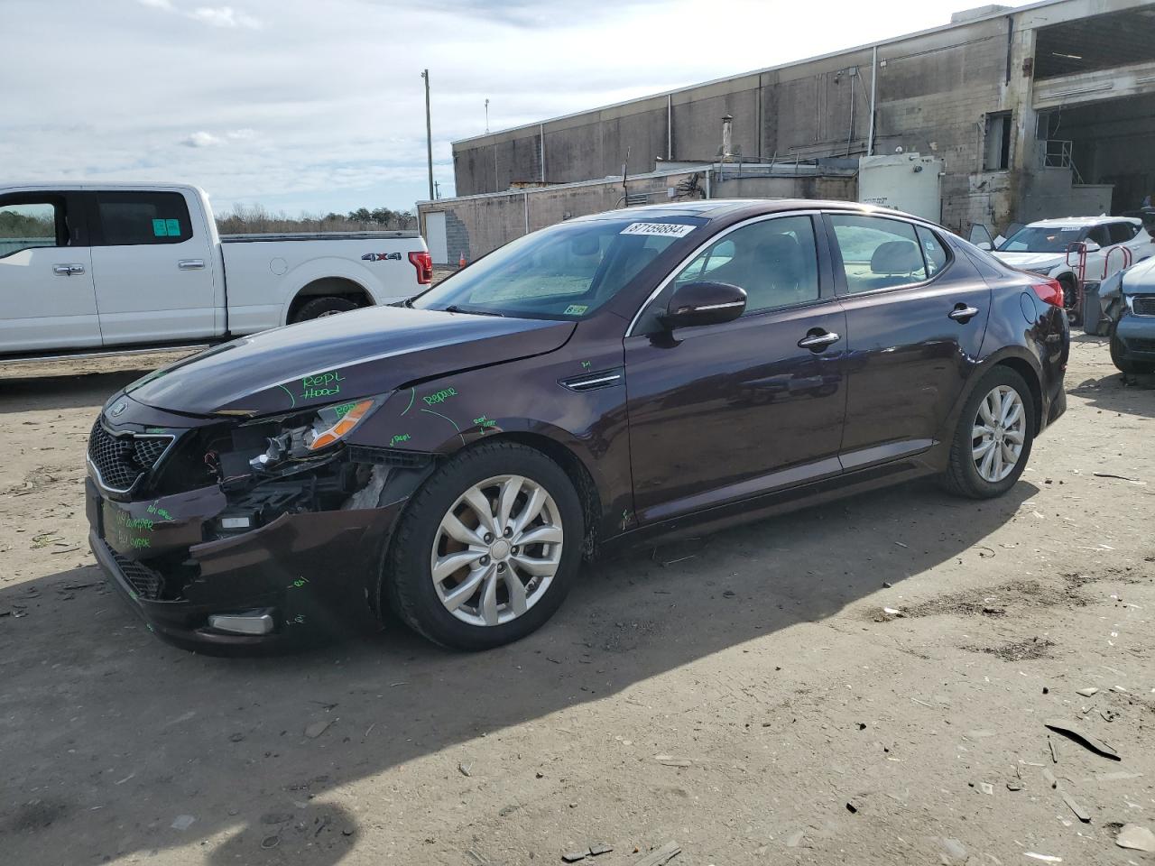 VIN 5XXGN4A76EG294772 2014 KIA OPTIMA no.1