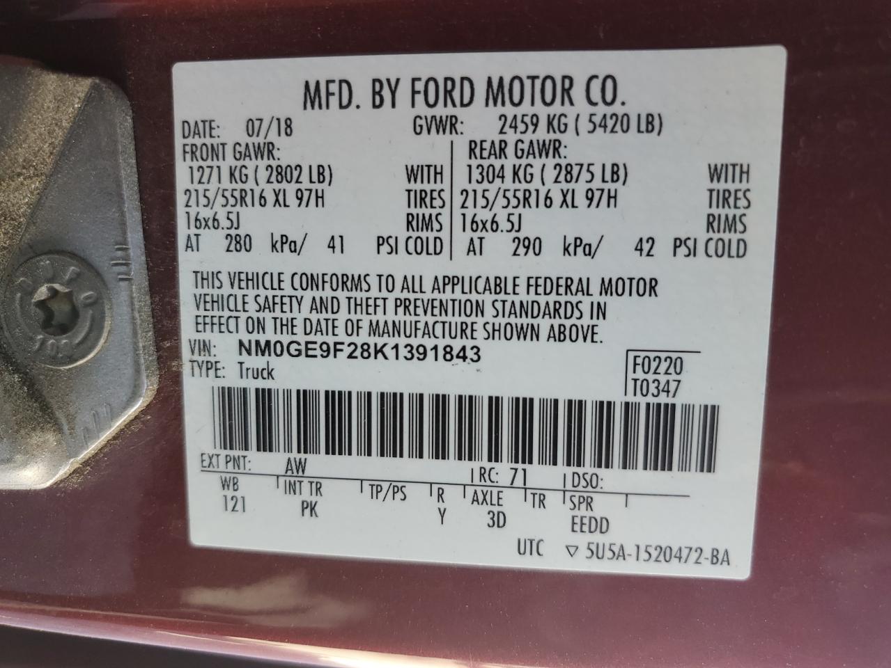 2019 Ford Transit - Image 13