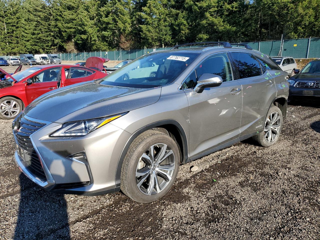 VIN 2T2BGMCA8KC032134 2019 LEXUS RX450 no.1