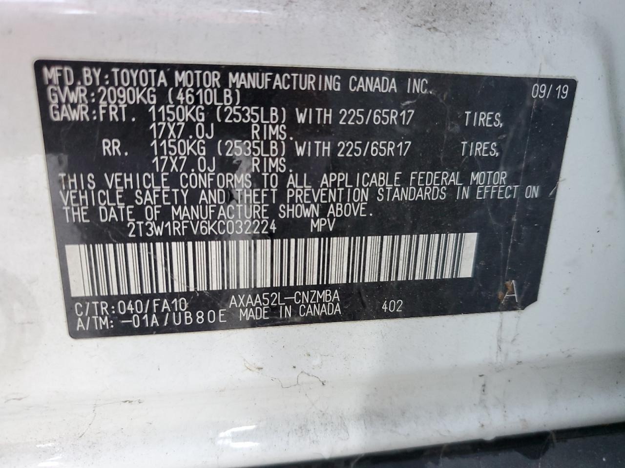 2019 Toyota RAV 4 - Image 14