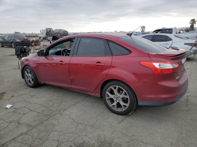  FORD FOCUS 2014 Czerwony