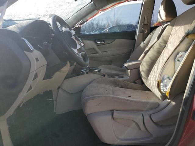  NISSAN ROGUE 2016 Czerwony