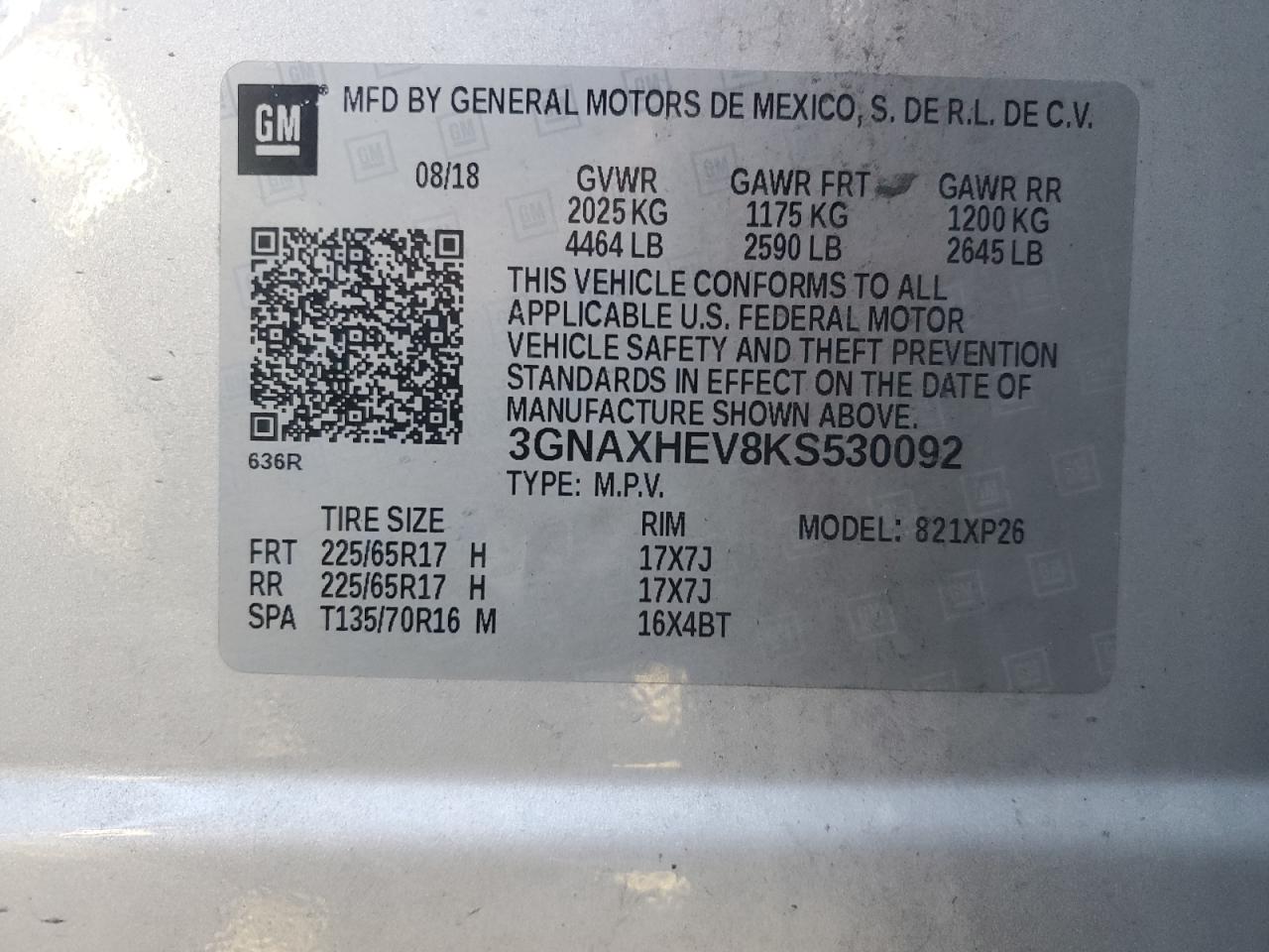 2019 Chevrolet Equinox - Image 13