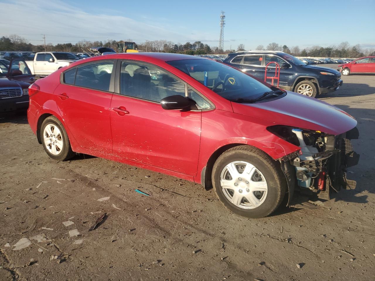 VIN KNAFX4A67F5361556 2015 KIA FORTE no.4