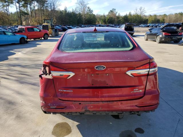  FORD FUSION 2019 Красный