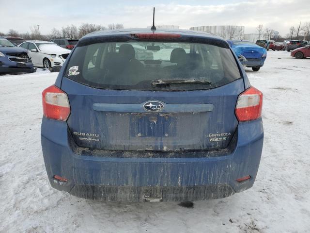  SUBARU IMPREZA 2012 Синий