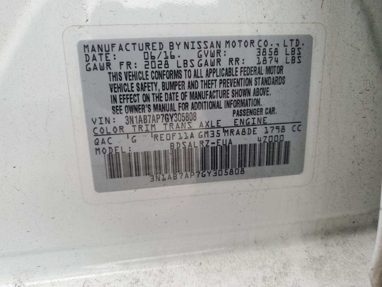 2016 Nissan Sentra - Image 12