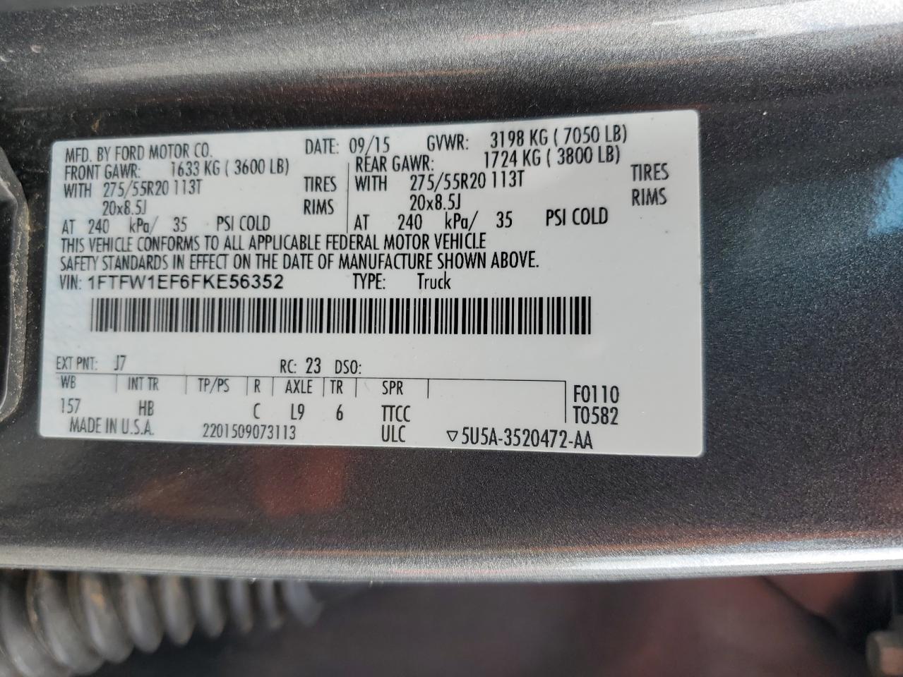 2015 Ford F-150 - Image 12