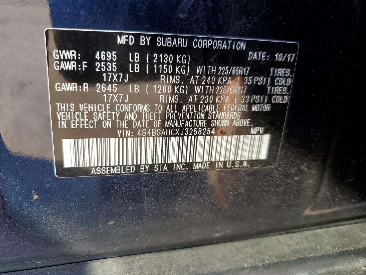 2018 Subaru Outback - Image 15