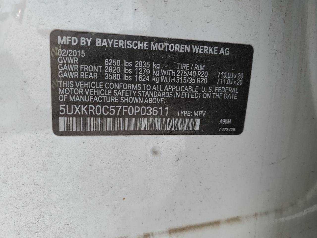 2015 BMW X5 - Image 12