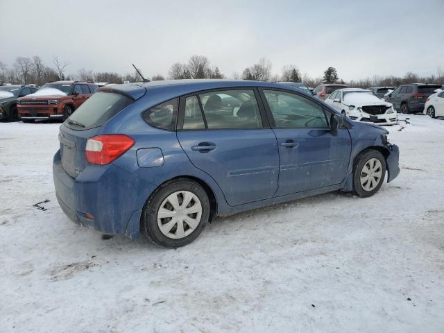  SUBARU IMPREZA 2012 Синий