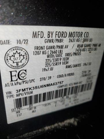 2022 FORD MUSTANG MACH-E PREMIUM