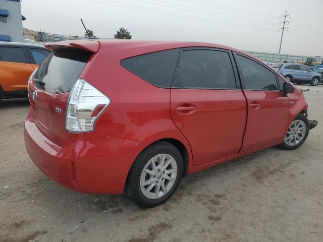  TOYOTA PRIUS 2013 Красный