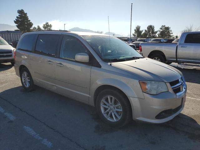  DODGE CARAVAN 2014 Золотой