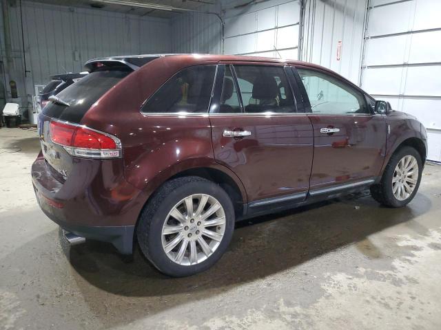 Паркетники LINCOLN MKX 2012 Бордовый