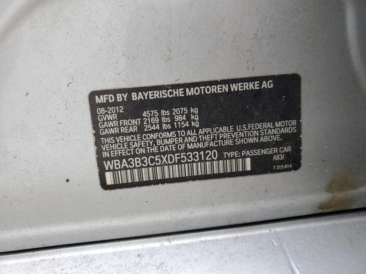 2013 BMW 3er - Image 12