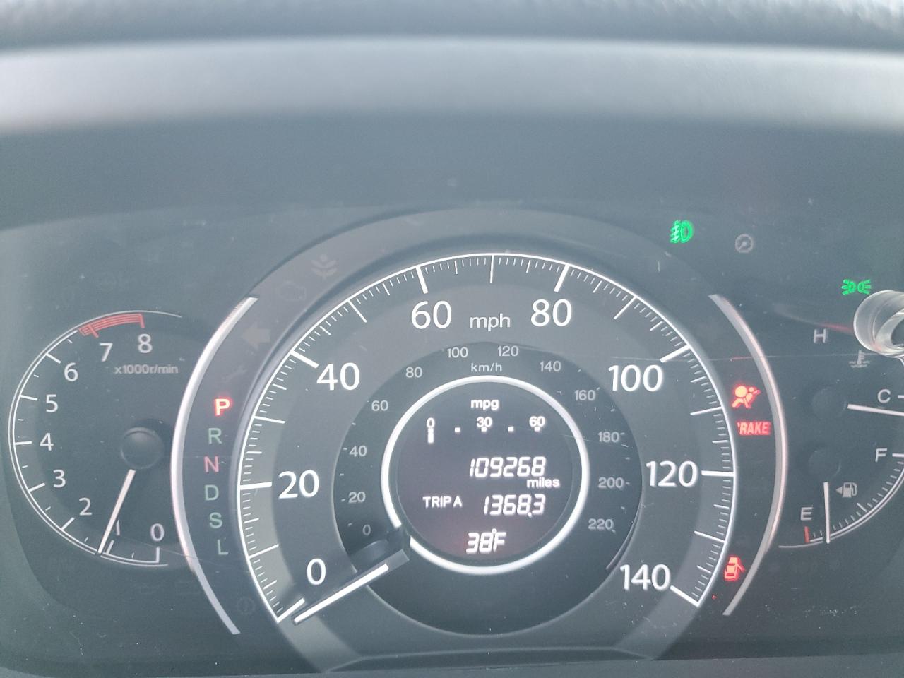 5J6RM4H70GL041249 HONDA CRV 2016