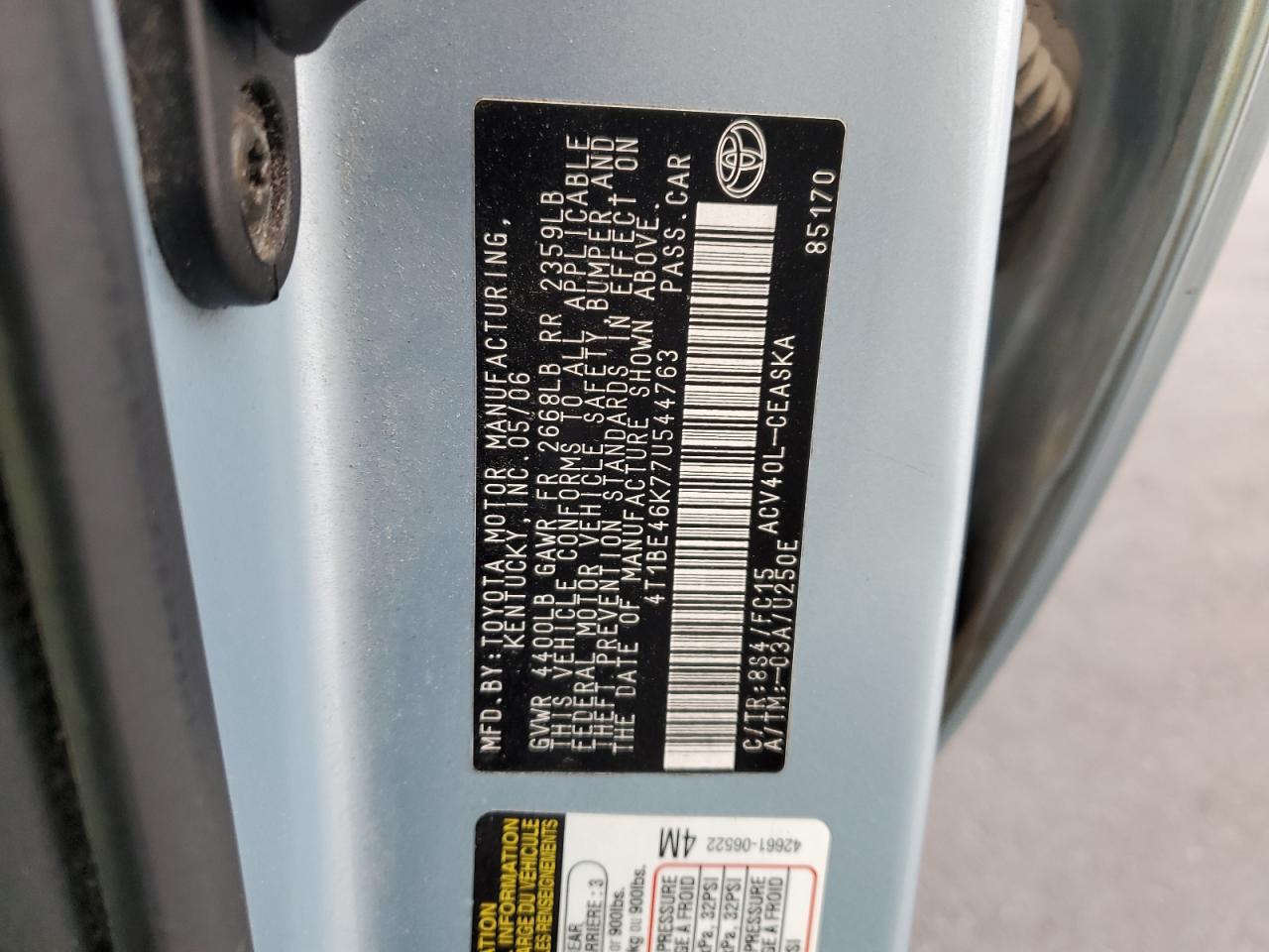 2007 Toyota Camry - Image 14