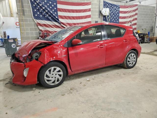  TOYOTA PRIUS 2015 Czerwony