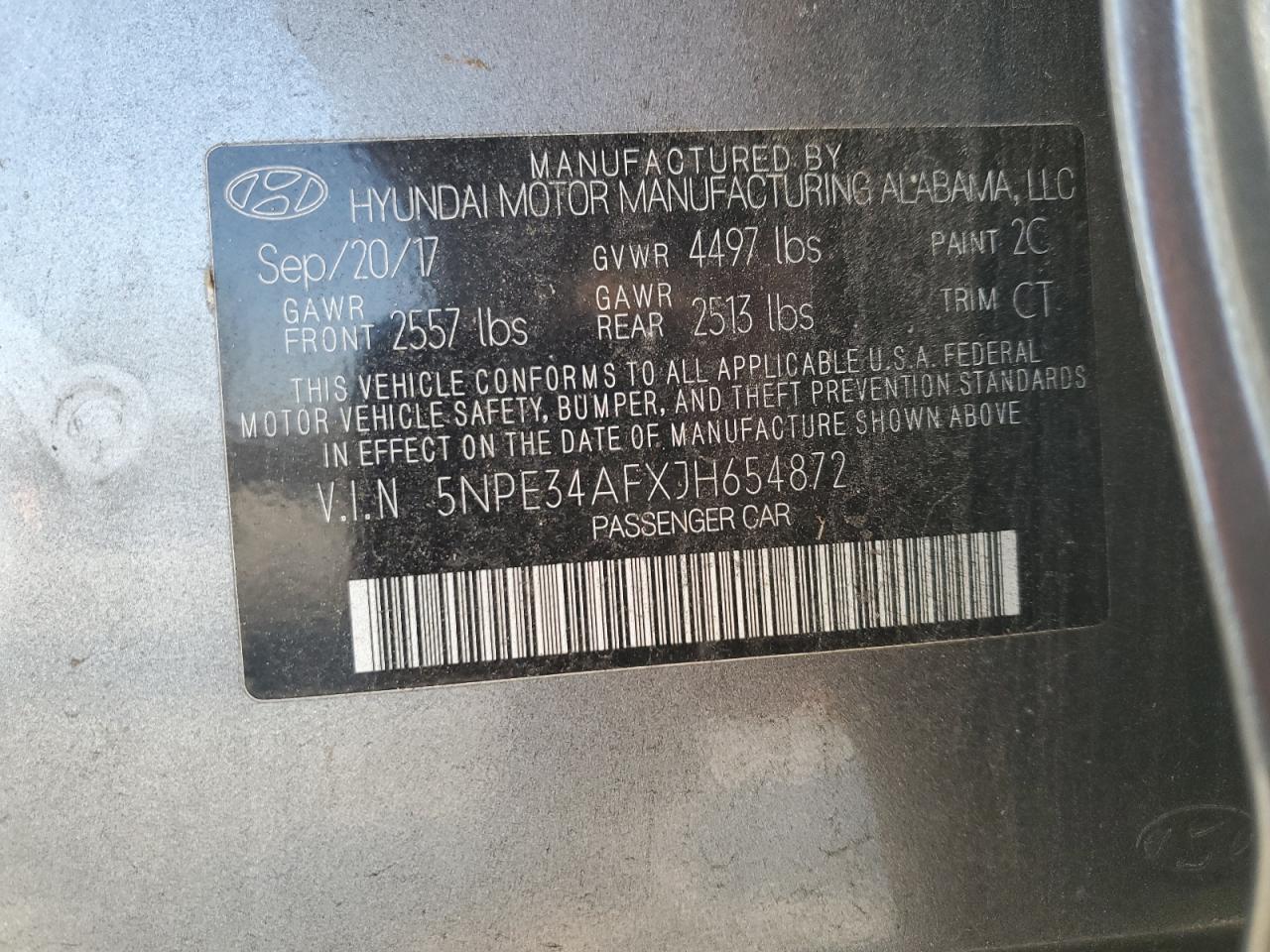 2018 Hyundai Sonata - Image 13