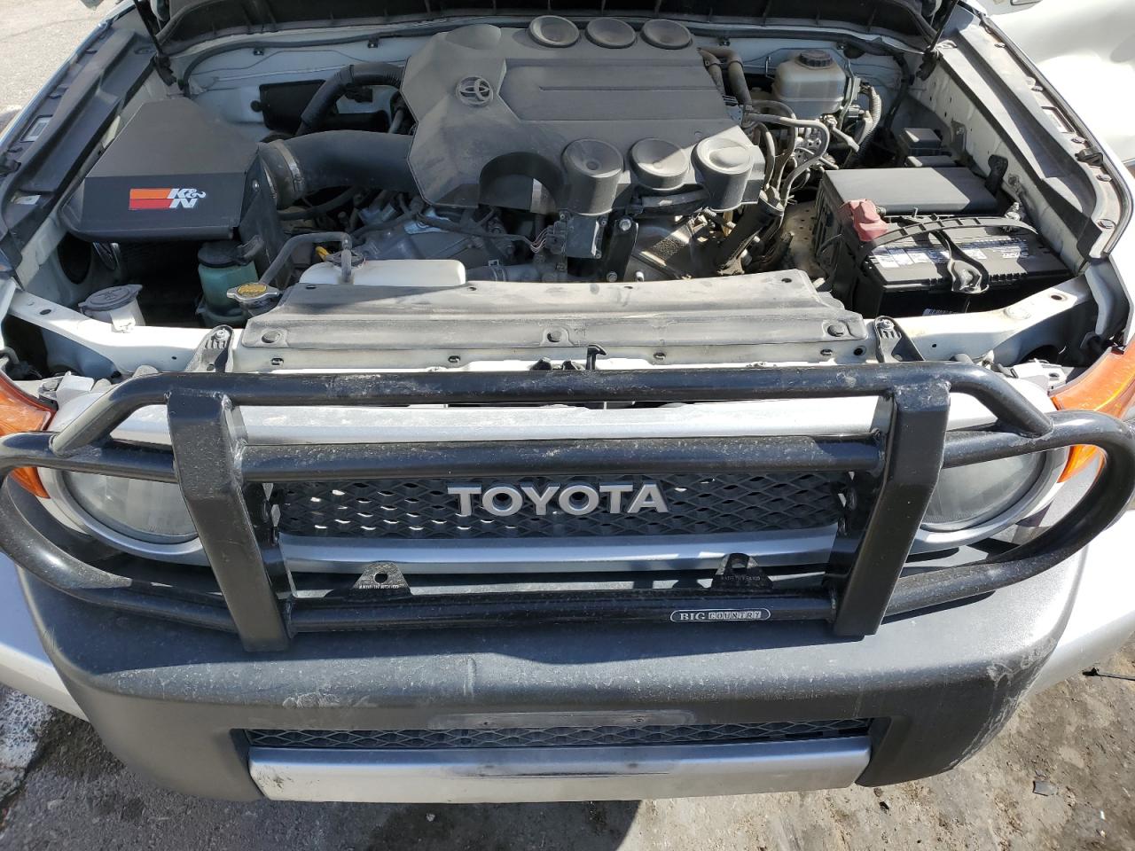 2012 Toyota Fj Cruiser VIN: JTEBU4BF1CK119203 Lot: 89202985