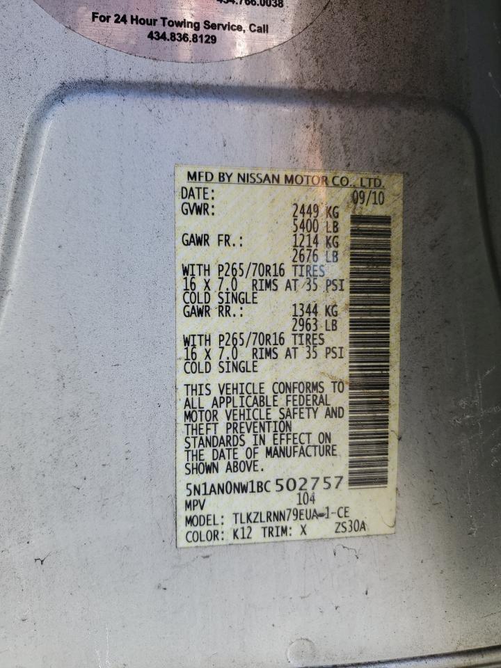 2011 Nissan XTerra - Image 13
