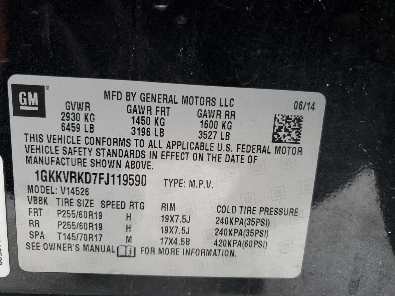 2015 GMC Acadia - Image 13