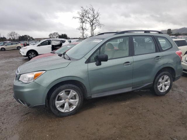  SUBARU FORESTER 2015 Зеленый