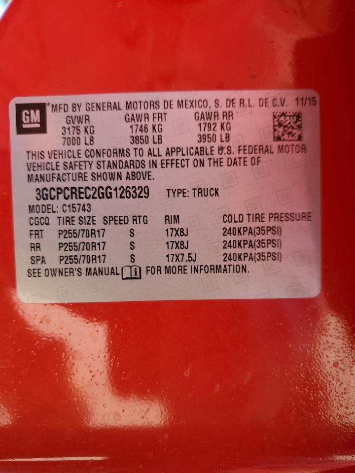 2016 Chevrolet Silverado - Image 15