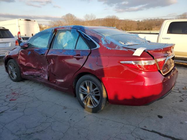  TOYOTA CAMRY 2015 Red