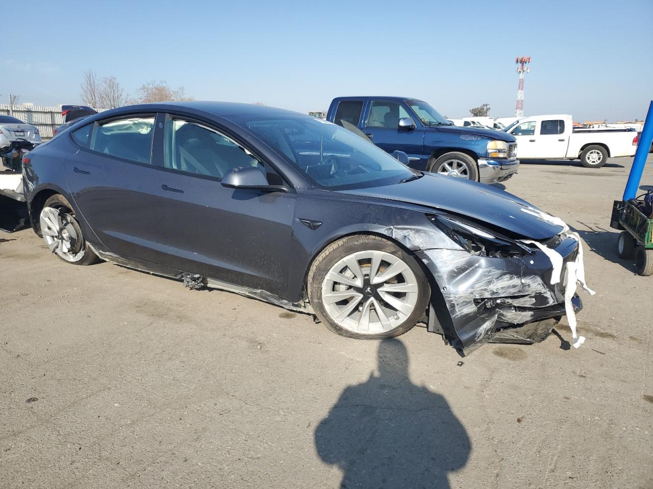 VIN 5YJ3E1EA7MF089269 2021 TESLA MODEL 3 no.4