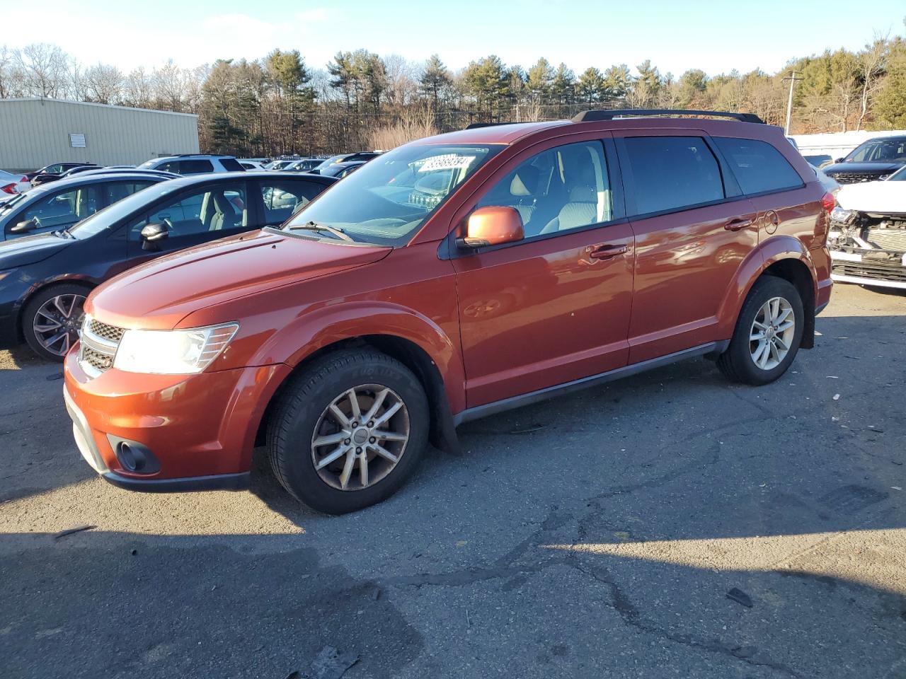 VIN 3C4PDCBG0DT581443 2013 DODGE JOURNEY no.1