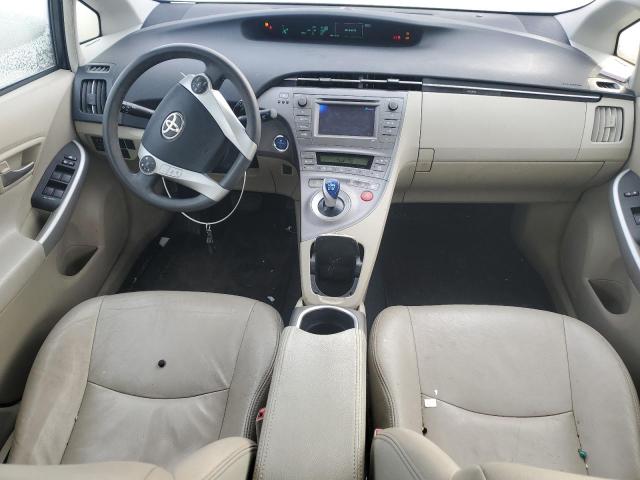  TOYOTA PRIUS 2012 Czerwony
