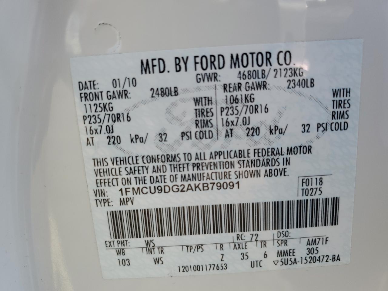 2010 Ford Escape - Image 13
