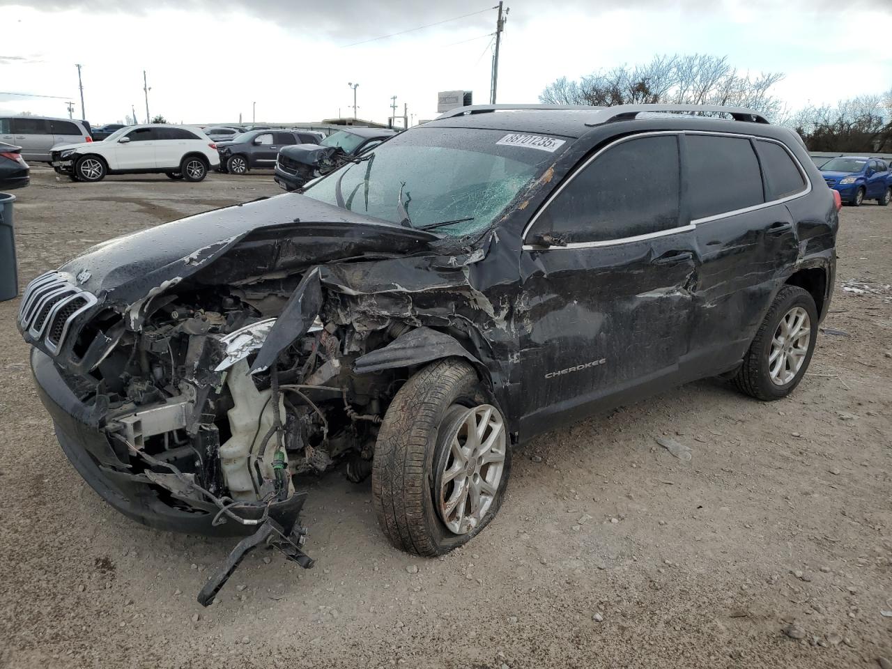 2018 Jeep Cherokee Latitude zu verkaufen in Oklahoma City, OK - Frame Damage