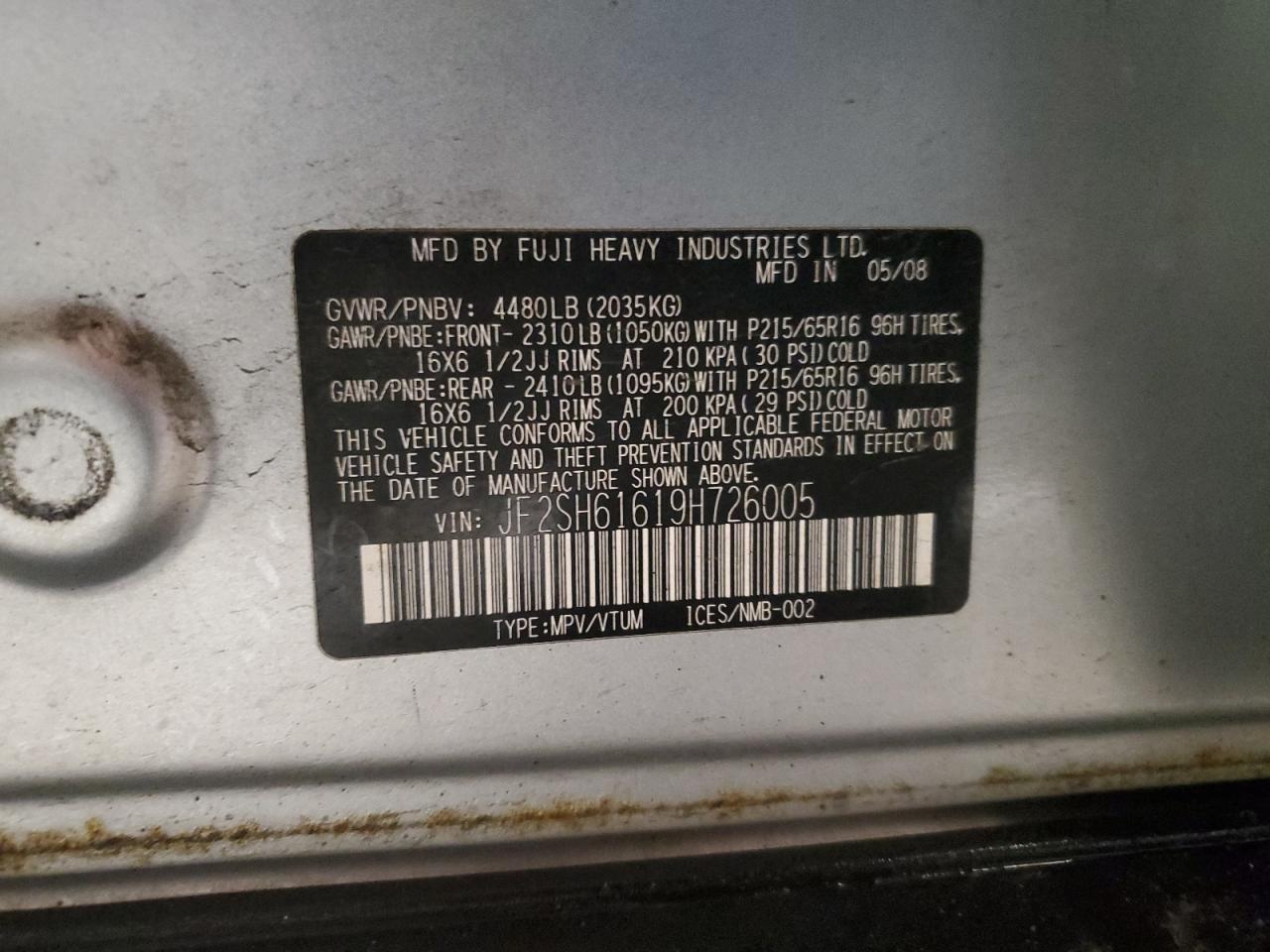 2009 Subaru Forester - Image 16