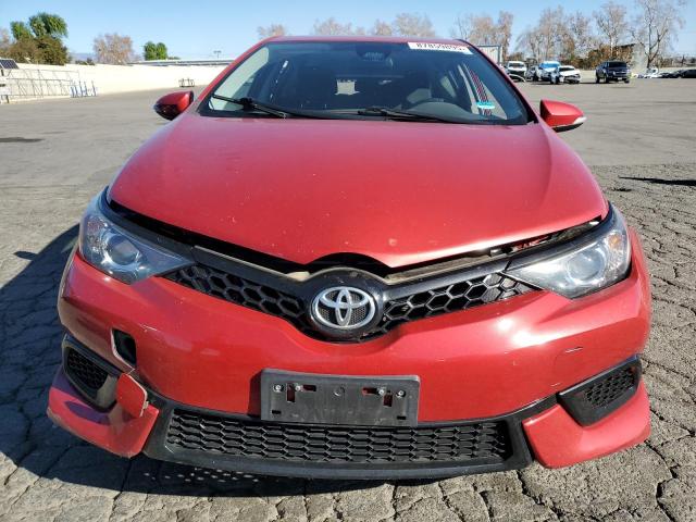  TOYOTA COROLLA 2017 Red