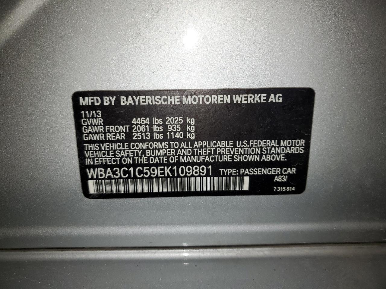 2014 BMW 3er - Image 12