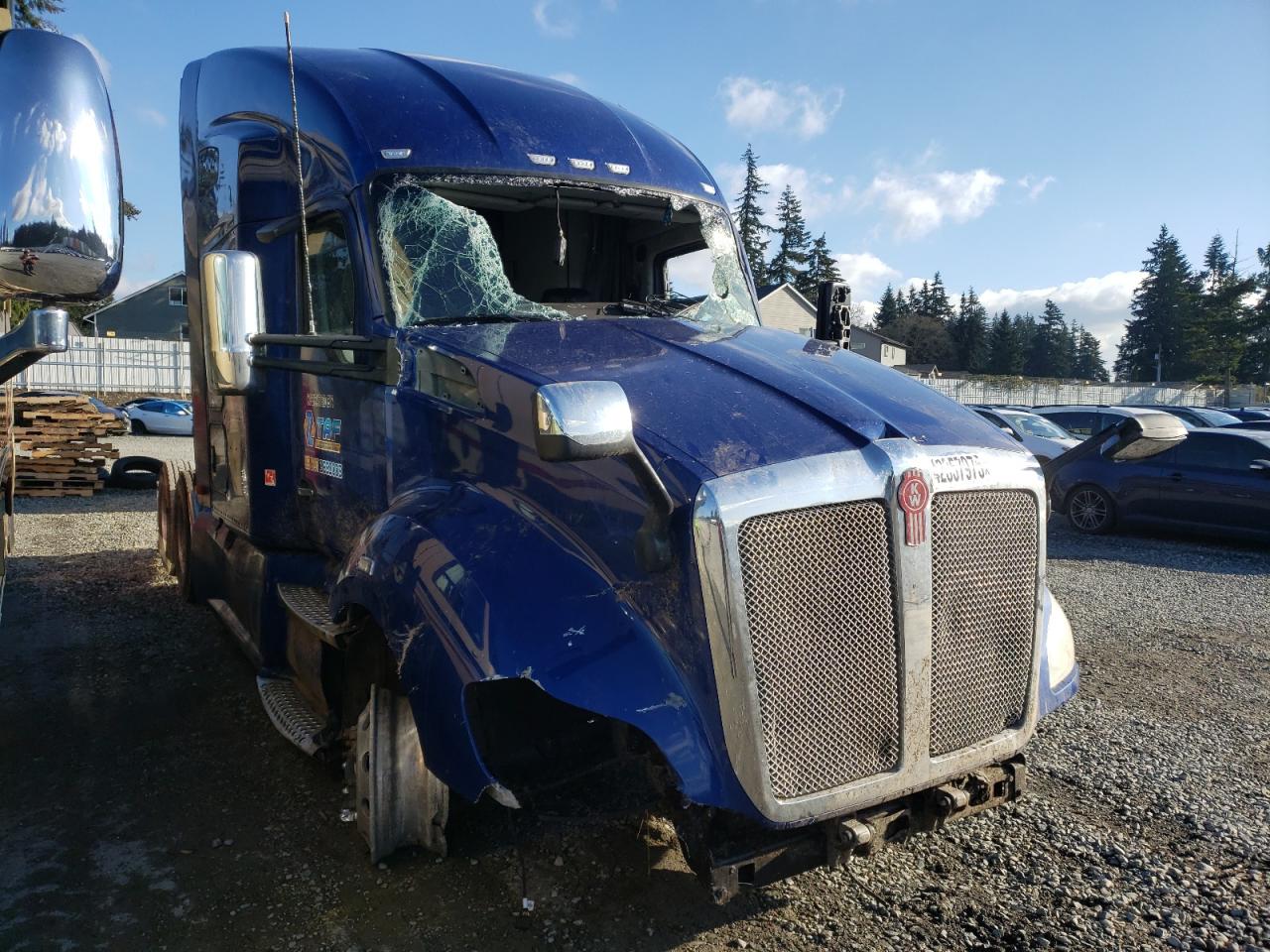 2020 Kenworth Construction T680 للبيع في Graham، WA - Rollover