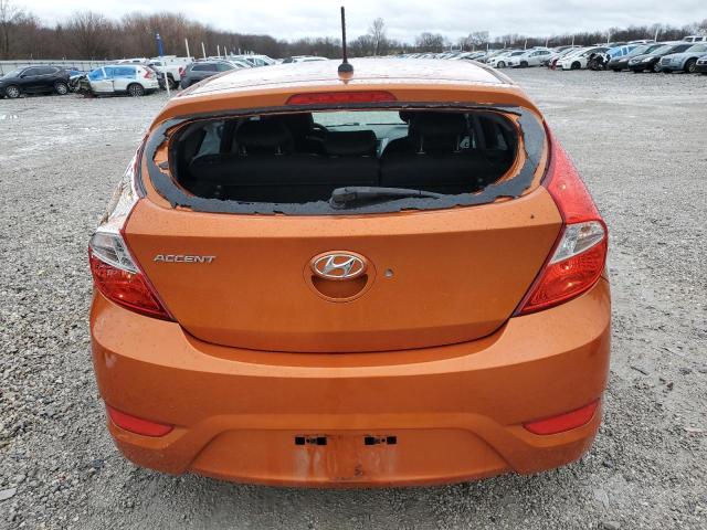  HYUNDAI ACCENT 2016 Оранжевый