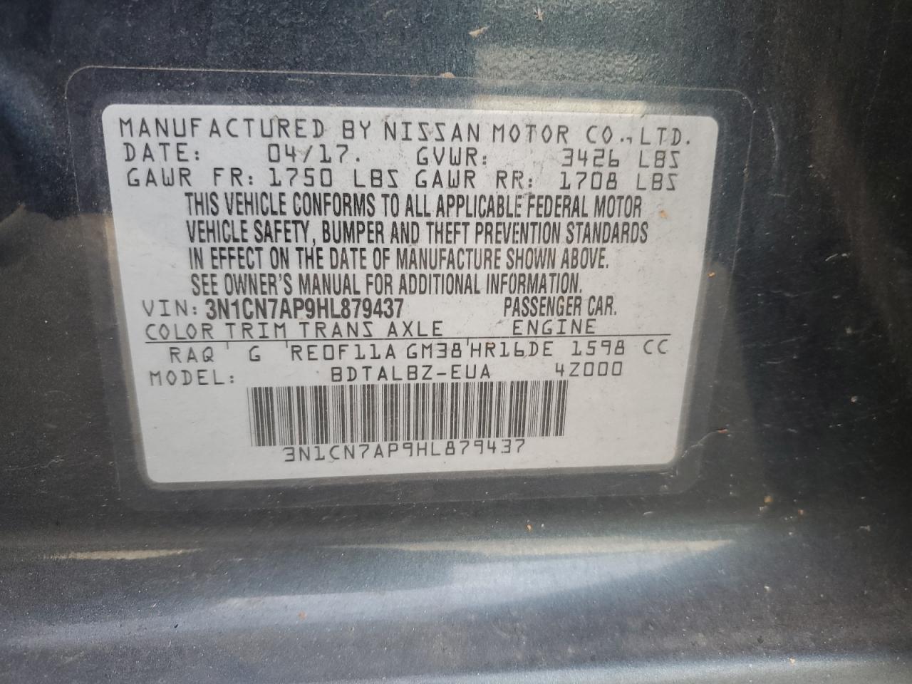 2017 Nissan Versa - Image 12