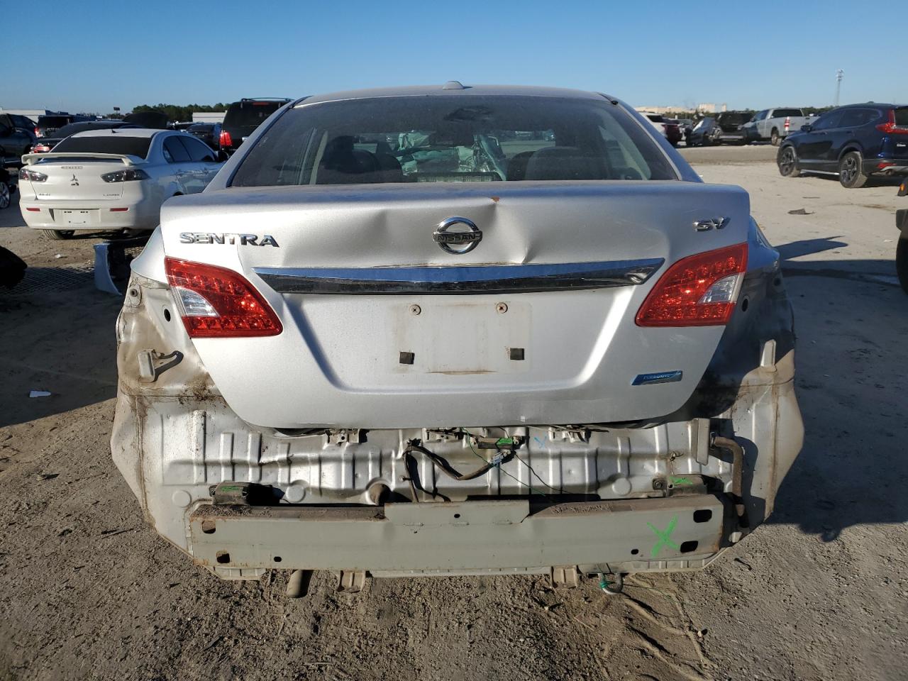 VIN 3N1AB7AP6DL670392 2013 NISSAN SENTRA no.6