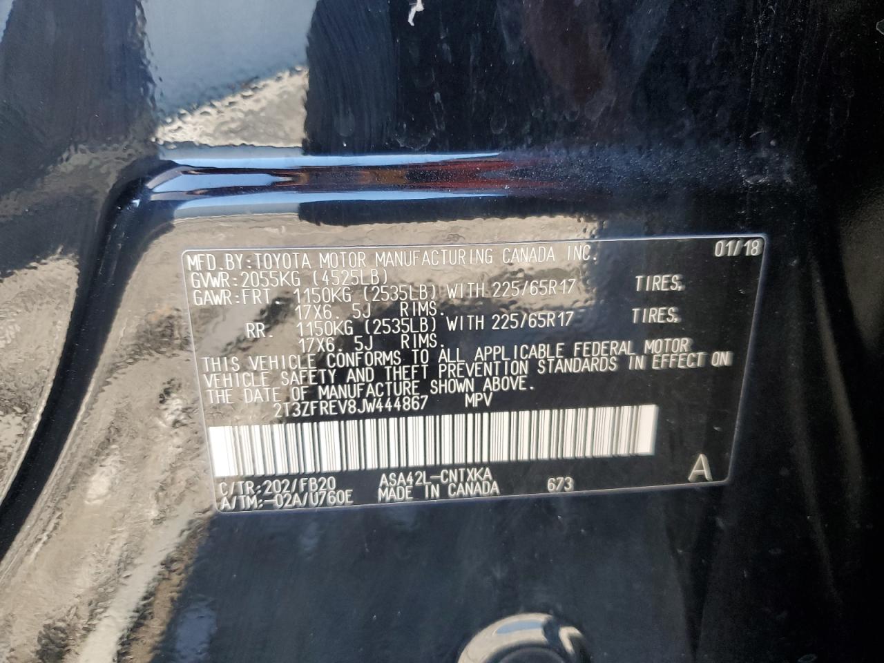 2018 Toyota RAV 4 - Image 13