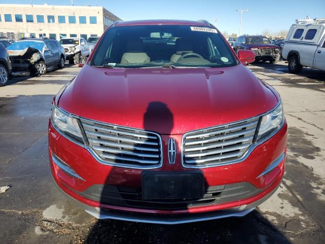  LINCOLN MKZ 2015 Красный