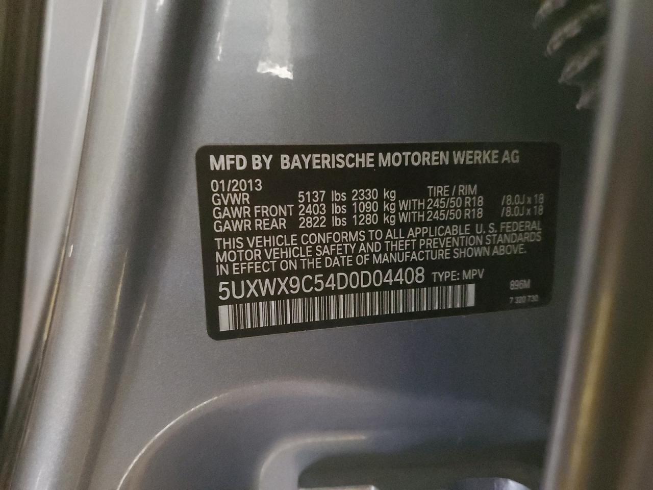 2013 BMW X3 - Image 13